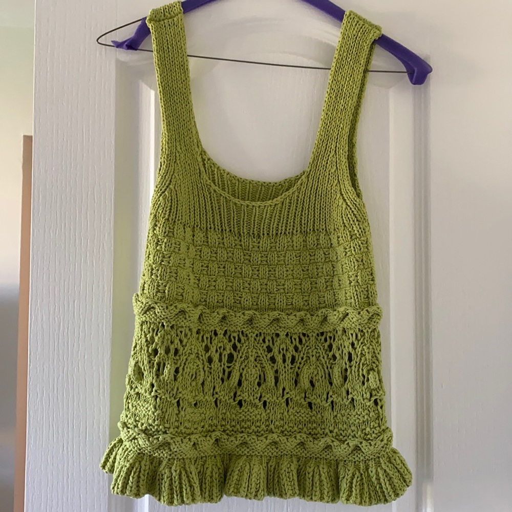 Zara sweater tank